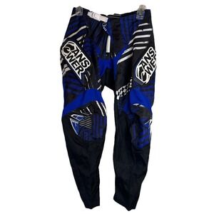 Men's Answer‎ Racing 2013 Syncron MX pants w/mesh lining size 28 Pre-owned